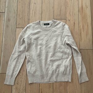 NAADAM Light Beige Crewneck Sweater